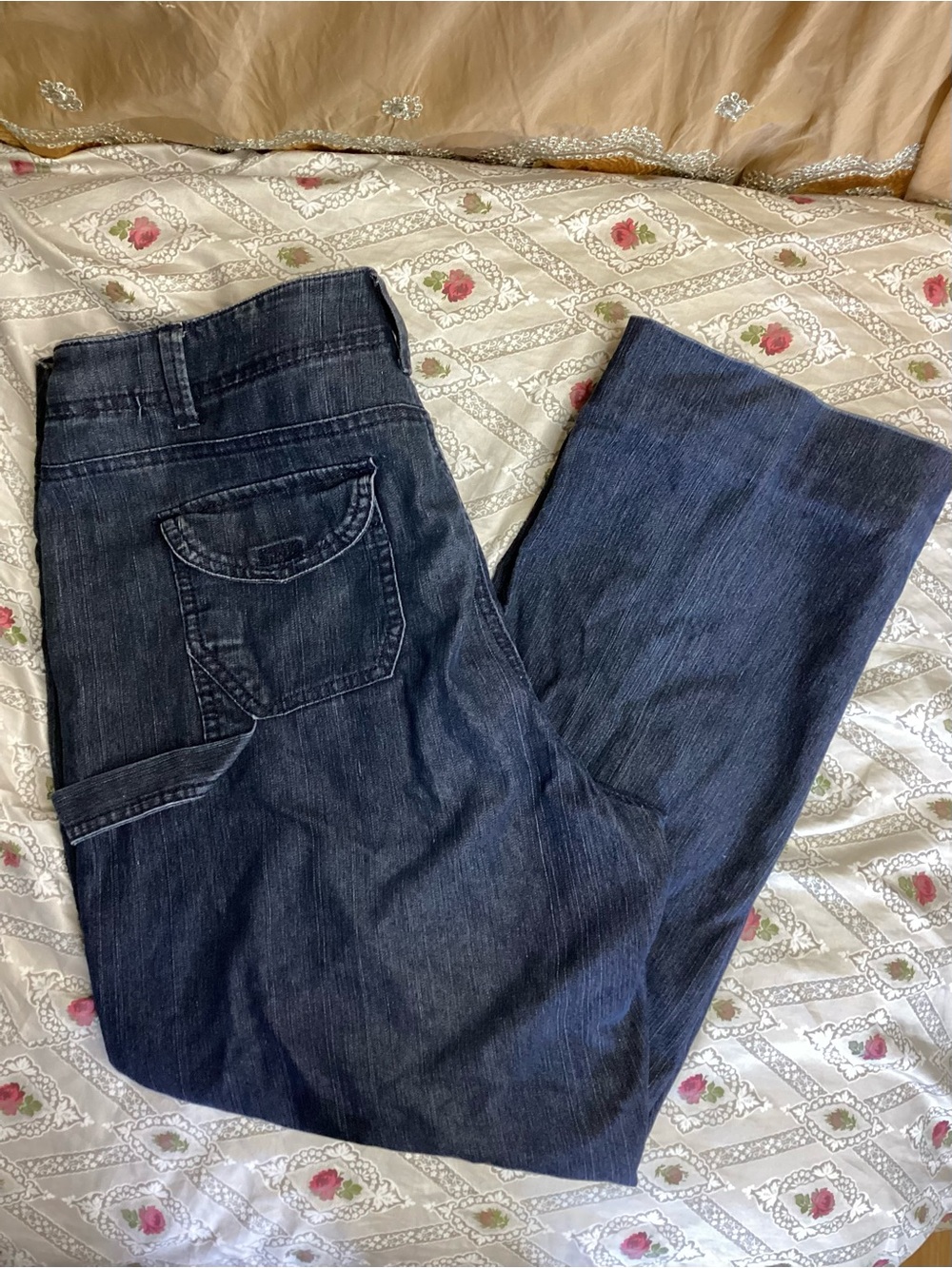 Passports Navy Straight Leg Jeans 12